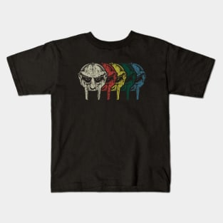 MF DOOM MASK 70S - VINTAGE RETRO STYLE Kids T-Shirt